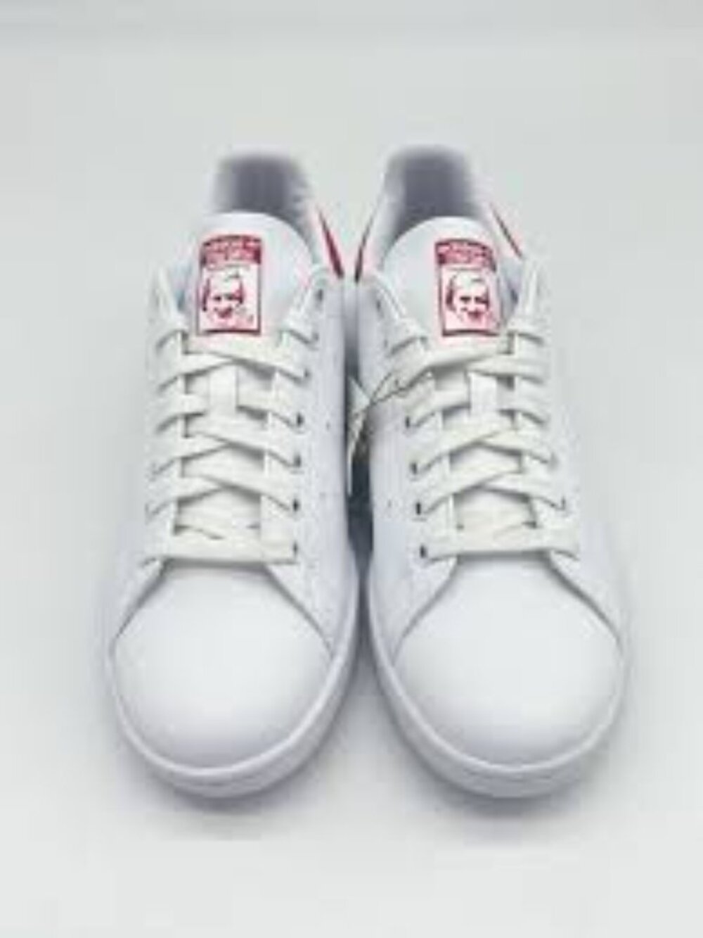 Adidas Stan Smith J White Red Skate Shoes B32703